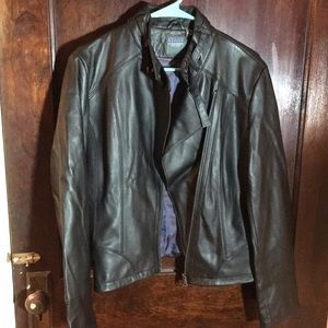 Leather jacket